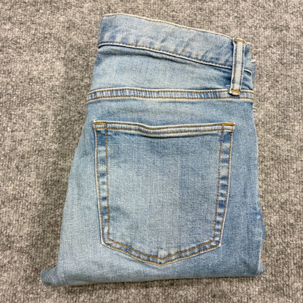 GAP Denim Skinny Jeans Light Wash Ripped Men Size‎ 29x30